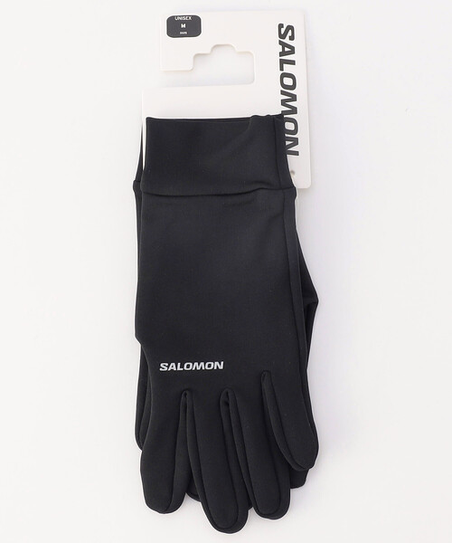 SALOMON（サロモン）の「SALOMON/サロモン CROSS WARM GLOVE U（手袋・メンズ・ブラック・MEDIUM）」の2枚目の写真