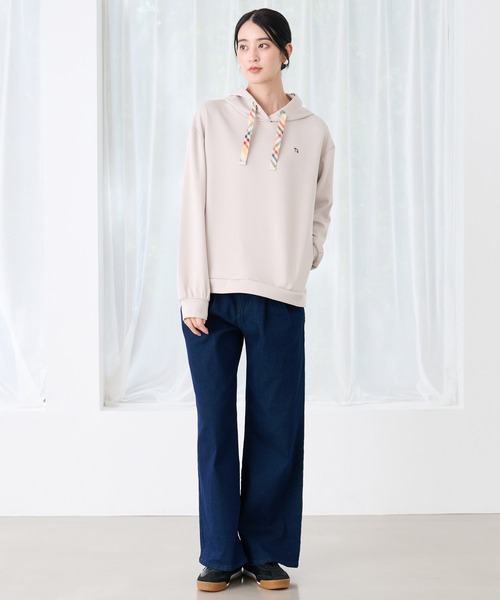 Arnold Palmer（アーノルドパーマー）の「ダンボールポンチ パーカープルオーバー（パーカー・レディース・ブラック/アッシュブラウン/オートミール・S/M/L）」の8枚目の写真