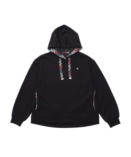 Arnold Palmer（アーノルドパーマー）の「ダンボールポンチ パーカープルオーバー（パーカー・レディース・ブラック/アッシュブラウン/オートミール・S/M/L）」の12枚目の写真