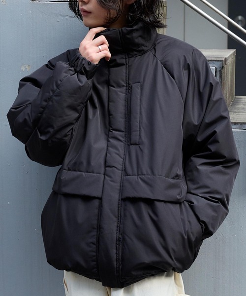 BARK MANHATTAN】<撥水/防風> 2WAYファンクショナルビッグシルエット BARK MANHATTAN】<撥水/防風> 2WAYファンクショナルビッグシルエット