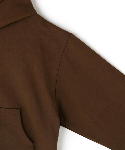 WHITELAND(ホワイトランド)の「WHITELAND/ホワイトランド/ZIP SHORT HOODIE(パーカー・メンズ・ブラウン/ブラウン系その他4・F)」の7枚目の写真