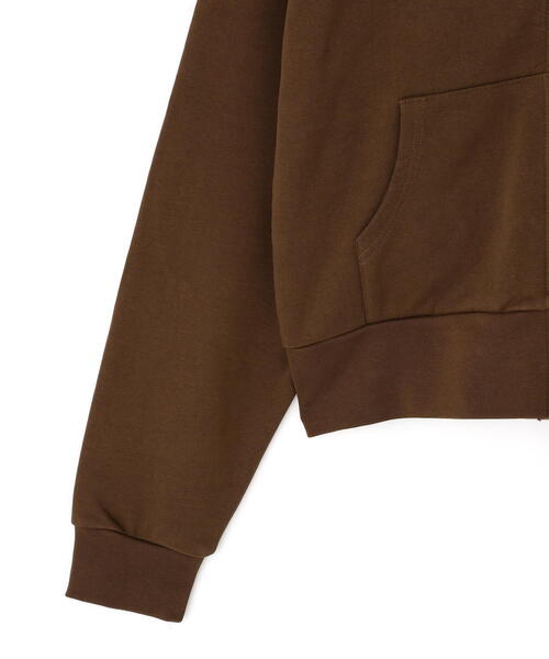 WHITELAND(ホワイトランド)の「WHITELAND/ホワイトランド/ZIP SHORT HOODIE(パーカー・メンズ・ブラウン/ブラウン系その他4・F)」の8枚目の写真