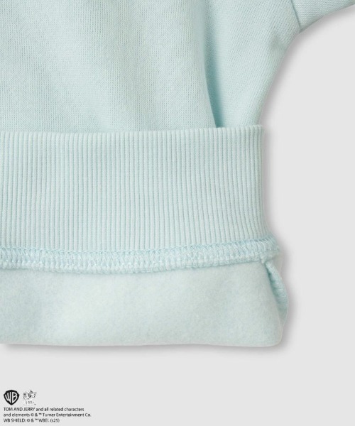 Tom＆Jerry（トムアンドジェリー）の「TOM&JERRY ガールズ 起毛トレーナー（スウェット・キッズ・ミント・160/150/140/130/120/110）」の6枚目の写真