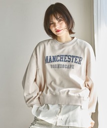 niko and... | サンドブラスト風リメイクプルオーバー(スウェット)