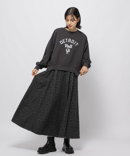 サンドブラスト風リメイクプルオーバー（スウェット）｜niko and