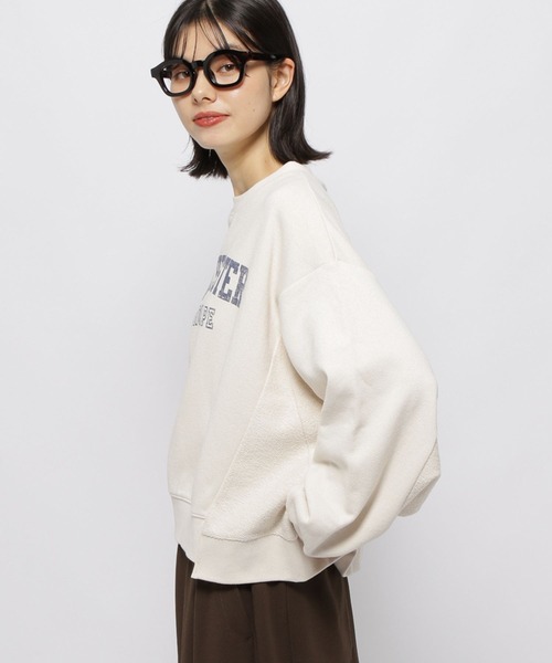 セール】サンドブラスト風リメイクプルオーバー（スウェット）｜niko