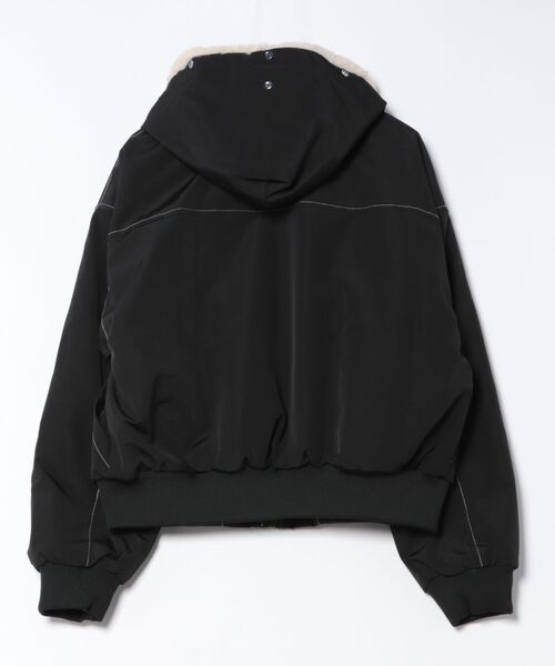 セール】ファー付きフード ミリタリーブルゾン/ミリタリージャケット