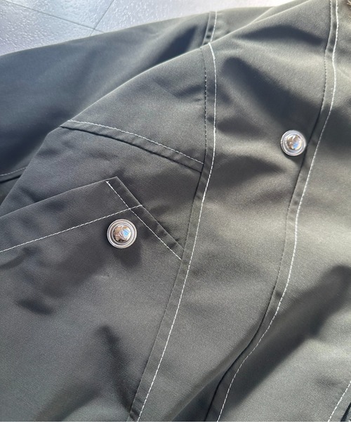 VIBGYOR(ヴィブジョー)の「ファー付きフード ミリタリーブルゾン/ミリタリージャケット 韓国ファッション アウター 防寒アウター 秋冬(CZ)(その他アウター・レディース・グレー/ブラック・L/M)」の20枚目の写真