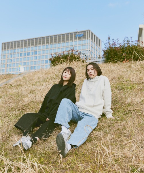 flaner（フラネ）の「デニムパンツ（デニムパンツ・レディース・サックスブルー・SMALL）」の9枚目の写真