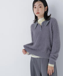 ◇シャギーポロニット