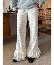 LILY BROWN | バリエーションフリルパンツ(その他パンツ)