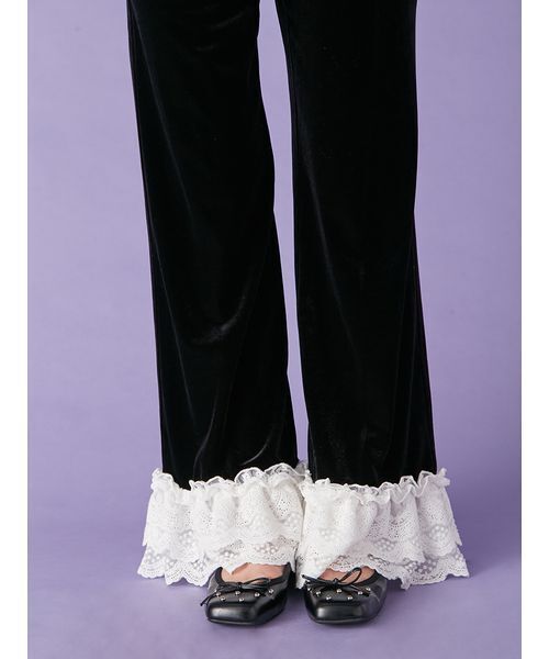 バリエーションフリルパンツ（その他パンツ）｜LILY BROWN（リリー