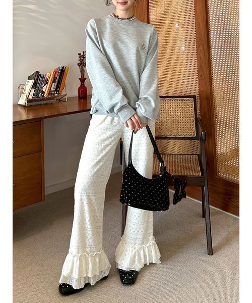 バリエーションフリルパンツ（その他パンツ）｜LILY BROWN（リリー