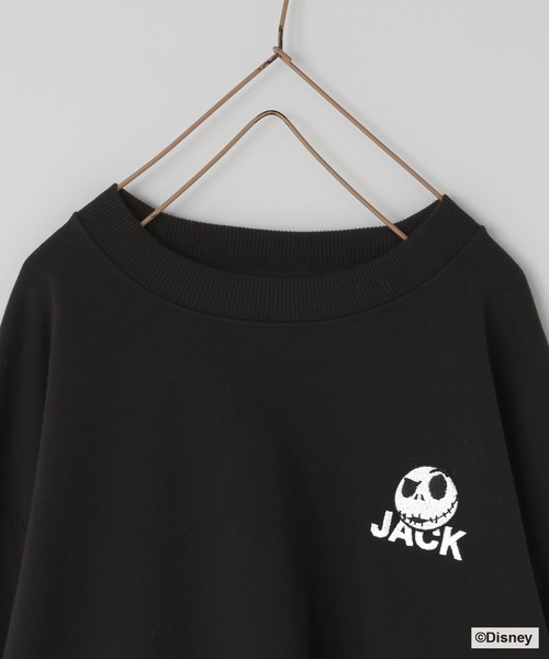LOWRYS FARM（ローリーズファーム）の「ナイトメアー・ビフォア・クリスマス／スウェットプルオーバー　602525（スウェット・キッズ・ピンク/ブラック・110cm/130cm/150cm）」の9枚目の写真