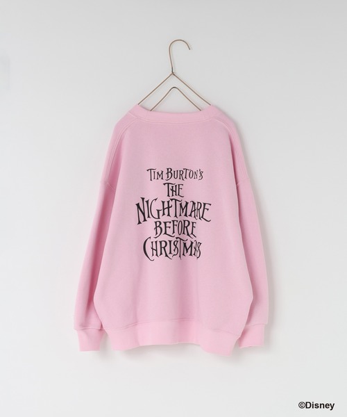 LOWRYS FARM（ローリーズファーム）の「ナイトメアー・ビフォア・クリスマス／スウェットプルオーバー　602525（スウェット・キッズ・ピンク/ブラック・110cm/130cm/150cm）」の6枚目の写真