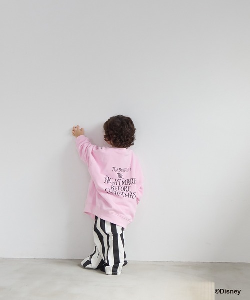 LOWRYS FARM（ローリーズファーム）の「ナイトメアー・ビフォア・クリスマス／スウェットプルオーバー　602525（スウェット・キッズ・ピンク/ブラック・110cm/130cm/150cm）」の14枚目の写真