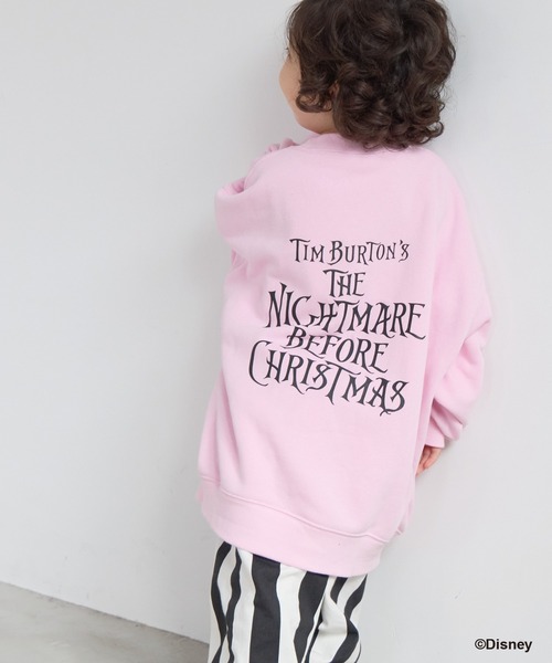 LOWRYS FARM（ローリーズファーム）の「ナイトメアー・ビフォア・クリスマス／スウェットプルオーバー　602525（スウェット・キッズ・ピンク/ブラック・110cm/130cm/150cm）」の16枚目の写真