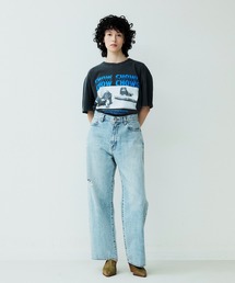 DENIM DELIGHT DAYS （デニム デライト デイズ）の「【DENIM DELIGHT DAYS】セルヴィッチデニムワイドジーンズ（デニムパンツ）」