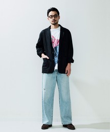 DENIM DELIGHT DAYS （デニム デライト デイズ）の「【DENIM DELIGHT DAYS】セルヴィッチデニムワイドジーンズ（デニムパンツ）」