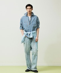 DENIM DELIGHT DAYS （デニム デライト デイズ）の「【DENIM DELIGHT DAYS】セルヴィッチデニムワイドジーンズ（デニムパンツ）」