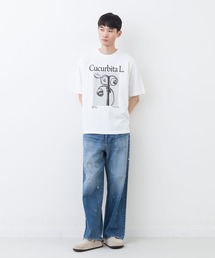 DENIM DELIGHT DAYS （デニム デライト デイズ）の「【DENIM DELIGHT DAYS】セルヴィッチデニムワイドジーンズ（デニムパンツ）」