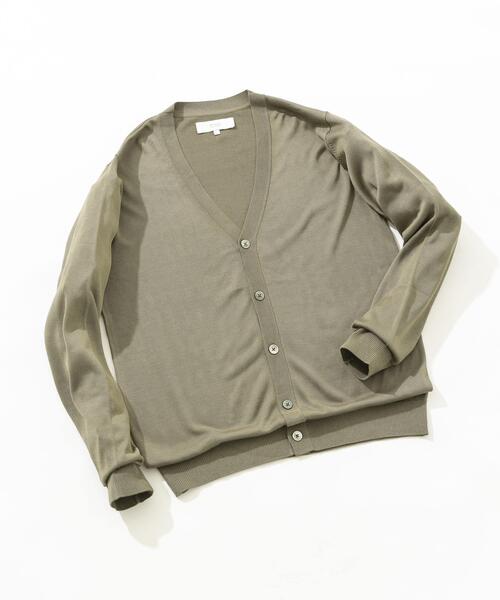 セール】『XLサイズあり』『UR TECH』ハイゲージカーディガン