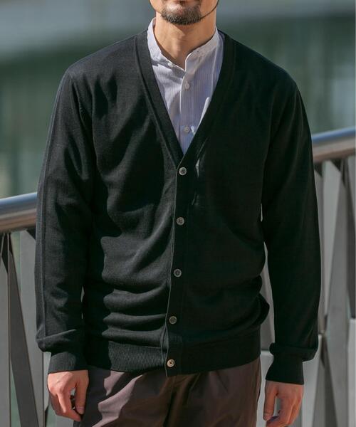 セール】『XLサイズあり』『UR TECH』ハイゲージカーディガン