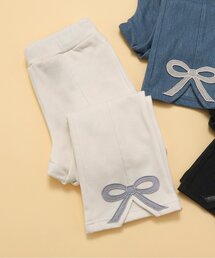 apres les cours | 【WEB限定/ジュニア対応】裏起毛リボンスリットカットソーパンツ(その他パンツ)