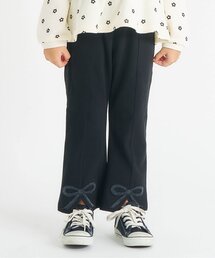apres les cours（アプレレクール）の「【WEB限定/ジュニア対応】裏起毛リボンスリットカットソーパンツ（その他パンツ・キッズ）」