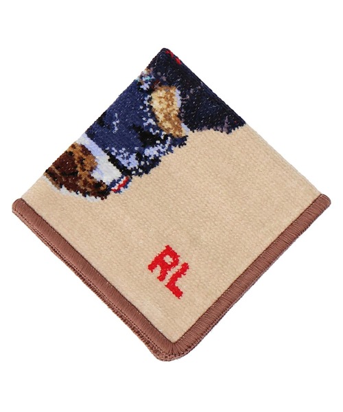 POLO RALPH LAUREN（ポロ ラルフ ローレン）の「シェニール織ハンカチ（ハンカチ/ハンドタオル・レディース・アイボリー/レッド/ピンク/ネイビー/イエロー/ベージュ・FREE）」の8枚目の写真