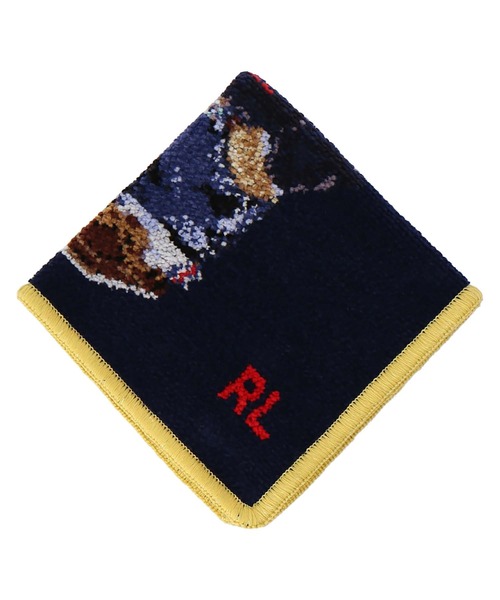 POLO RALPH LAUREN（ポロ ラルフ ローレン）の「シェニール織ハンカチ（ハンカチ/ハンドタオル・レディース・アイボリー/レッド/ピンク/ネイビー/イエロー/ベージュ・FREE）」の9枚目の写真