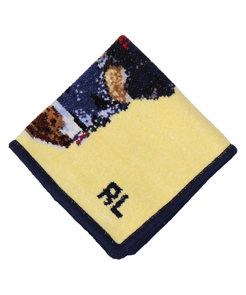 POLO RALPH LAUREN（ポロ ラルフ ローレン）の「シェニール織ハンカチ（ハンカチ/ハンドタオル・レディース・アイボリー/レッド/ピンク/ネイビー/イエロー/ベージュ・FREE）」の10枚目の写真