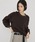 STUDIOUS�i�X�e���f�B�I�X�j�́u�ySTUDIOUS/�X�e���f�B�I�X�zDRAWSTRING GATHER SLEEVE SWEAT SHIRT/�h���[�X�g�����O�M���U�[�X���[�u�X�E�F�b�g�V���c�i�X�E�F�b�g�j�v�b�_�[�N�u���E��
