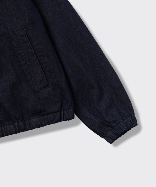 MUSINSA STANDARD（ムシンサスタンダード）の「デニムスイングトップブルゾンジャケット[ディープインディゴ]（デニムジャケット・メンズ・その他・MEDIUM/LARGE/X-LARGE/XX-LARGE）」の7枚目の写真