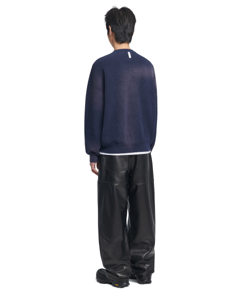 NOMANUAL(NOMANUAL)の「SPRAY DYEING KNIT - NAVY(ニット/セーター・レディース・その他・MEDIUM/LARGE/X-LARGE/SMALL)」の4枚目の写真