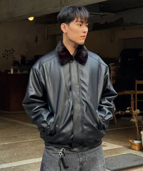 VTWO(ブイツー)の「620 VEGAN LEATHER MUSTANG_BLACK(ムートンコート・レディース・その他・MEDIUM/LARGE)」の16枚目の写真
