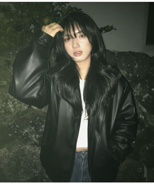 VTWO(ブイツー)の「620 VEGAN LEATHER MUSTANG_BLACK(ムートンコート・レディース・その他・MEDIUM/LARGE)」の17枚目の写真