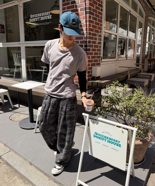 SCALLYWAG（スカリーワグ）の「カモフラージュトレーニングパンツ[グレー]（スウェットパンツ・レディース・その他・LARGE/MEDIUM）」の3枚目の写真
