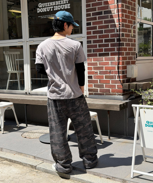 SCALLYWAG（スカリーワグ）の「カモフラージュトレーニングパンツ[グレー]（スウェットパンツ・レディース・その他・LARGE/MEDIUM）」の4枚目の写真