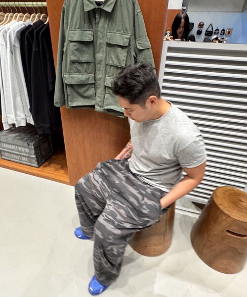 SCALLYWAG（スカリーワグ）の「カモフラージュトレーニングパンツ[グレー]（スウェットパンツ・レディース・その他・LARGE/MEDIUM）」の7枚目の写真