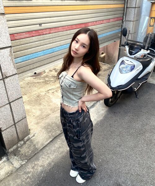 SCALLYWAG（スカリーワグ）の「カモフラージュトレーニングパンツ[グレー]（スウェットパンツ・レディース・その他・LARGE/MEDIUM）」の8枚目の写真