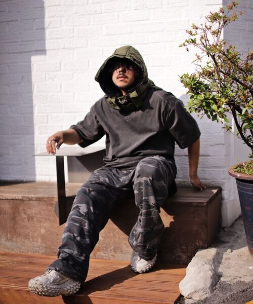 SCALLYWAG（スカリーワグ）の「カモフラージュトレーニングパンツ[グレー]（スウェットパンツ・レディース・その他・LARGE/MEDIUM）」の12枚目の写真