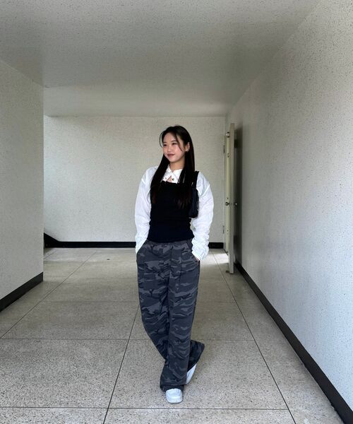 SCALLYWAG（スカリーワグ）の「カモフラージュトレーニングパンツ[グレー]（スウェットパンツ・レディース・その他・LARGE/MEDIUM）」の19枚目の写真