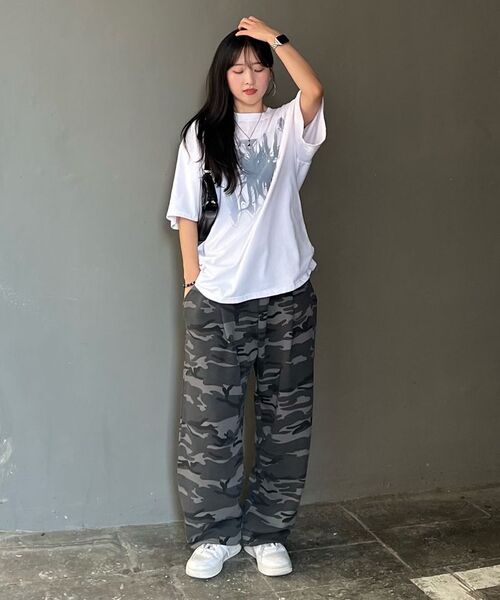 SCALLYWAG（スカリーワグ）の「カモフラージュトレーニングパンツ[グレー]（スウェットパンツ・レディース・その他・LARGE/MEDIUM）」の22枚目の写真