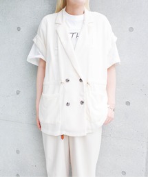 SWITCH BY ARCH（スイッチバイアーチ）の「【W】【it】【ARC】【SWITCH by ARCH】メッシュ ドロスト テーラード ジャケット（テーラードジャケット）」