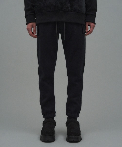 onegravity(ワングラビティ)の「onegravity / ウールジャージー リブパンツ(スウェットパンツ・メンズ・ブラック/グレー・SMALL/MEDIUM/LARGE/X-LARGE)」の2枚目の写真