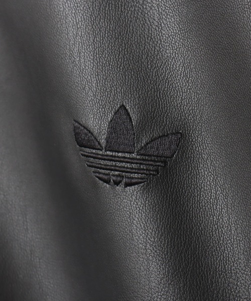 adidas PLEATHER 3STRIPES TRACK TOP / アディダス プレザー 3
