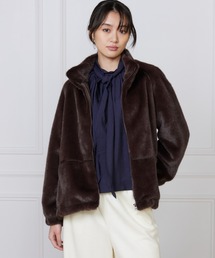 LE SOUK（ルスーク）の「フェイクファースタンドブルゾン（ブルゾン）」