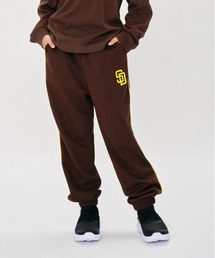 Right-on | 【MLB】ワンポイント刺繍スウェットパンツ(スポーティー / リラックスフィット / カジュアル / パイピング)(その他パンツ)