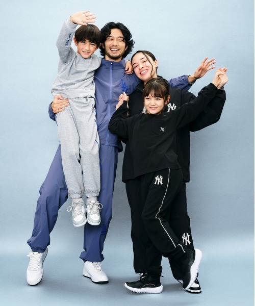 Right-on（ライトオン）の「【MLB】ワンポイント刺繍スウェットパンツ(スポーティー / リラックスフィット / カジュアル / パイピング)（その他パンツ・キッズ・ブラウン/ブラック/グレー・110/120/130/140/150/160）」の15枚目の写真